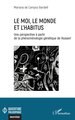 Le moi, le monde et l'habitus, Une perspective à partir de la phénoménologie génétique de Husserl (9782336522098-front-cover)