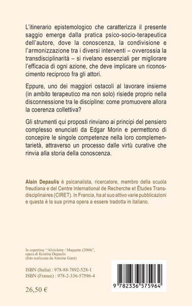 La nascita della transdisciplinarità (9782336575964-back-cover)