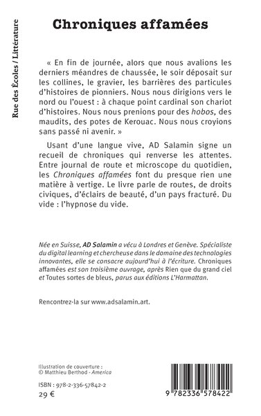 Chroniques affamées (9782336578422-back-cover)