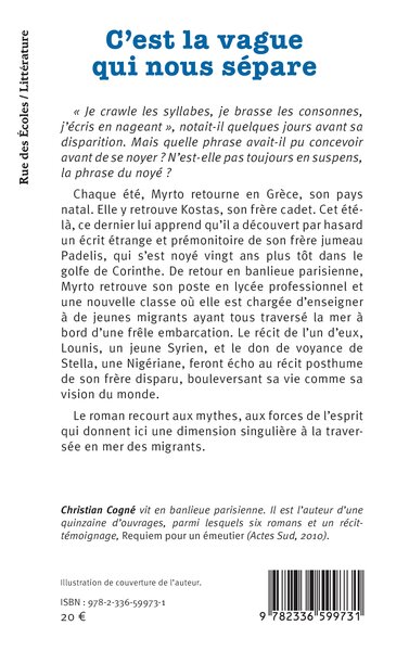 C’est la vague qui nous sépare (9782336599731-back-cover)