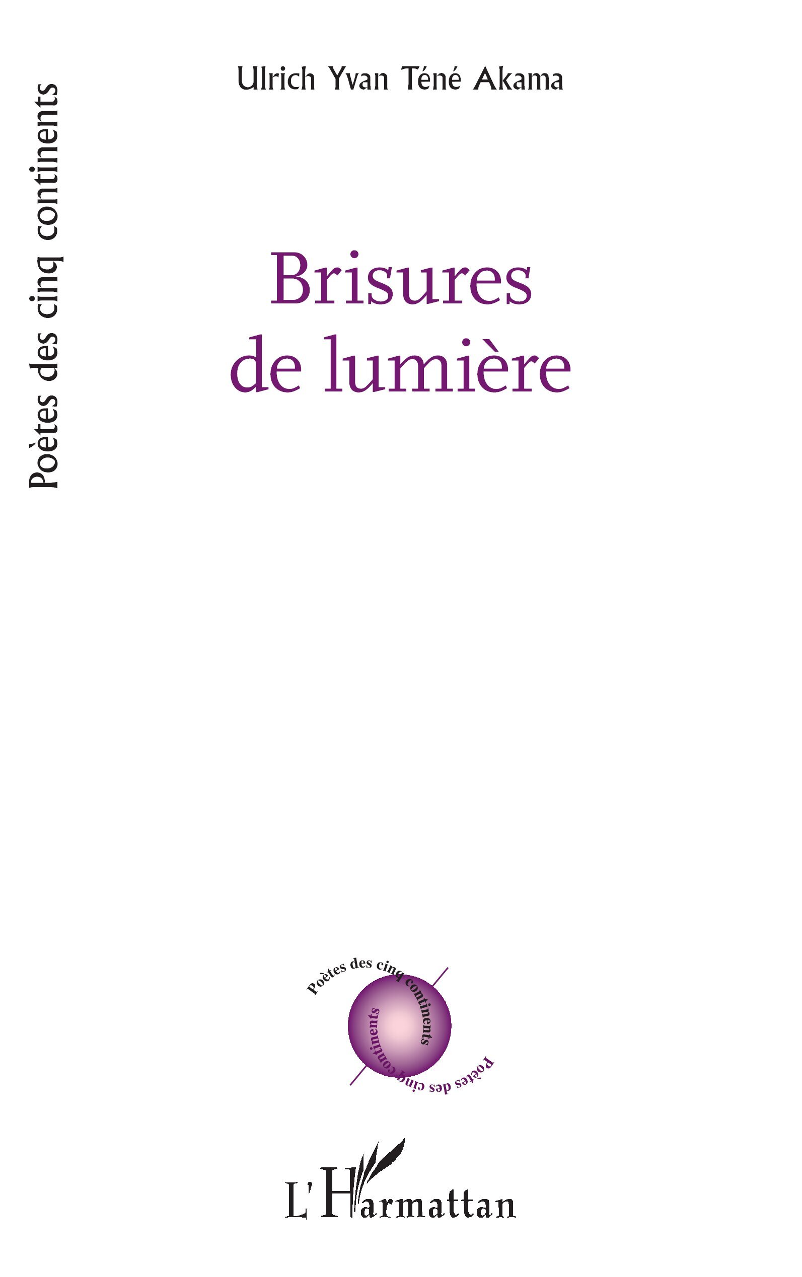 Brisures de lumière (9782336592985-front-cover)