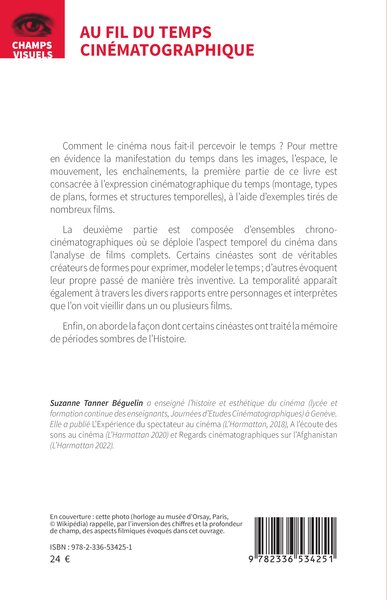 Au fil du temps cinématographique (9782336534251-back-cover)