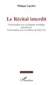 Le Récital interdit, Conversation avec un pianiste soviétique précédée de Conversation avec un officier du N.K.V.D. (9782336550947-front-cover)