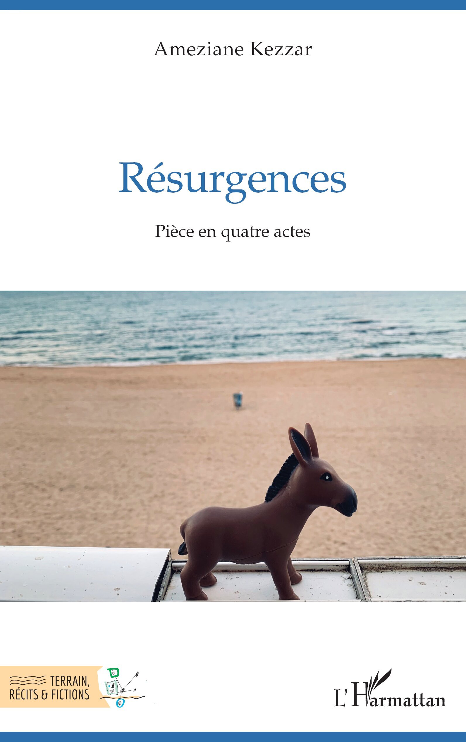 Résurgences, Pièce en quatre actes (9782336559629-front-cover)