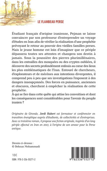 Le flambeau perse (9782336552712-back-cover)