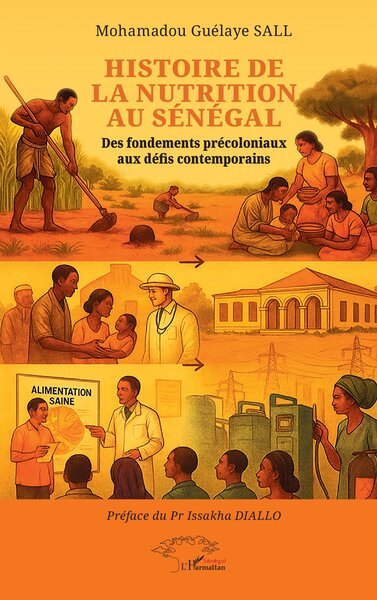 Histoire de la nutrition au Sénégal, Des fondements précoloniaux aux défis contemporains (9782336563985-front-cover)