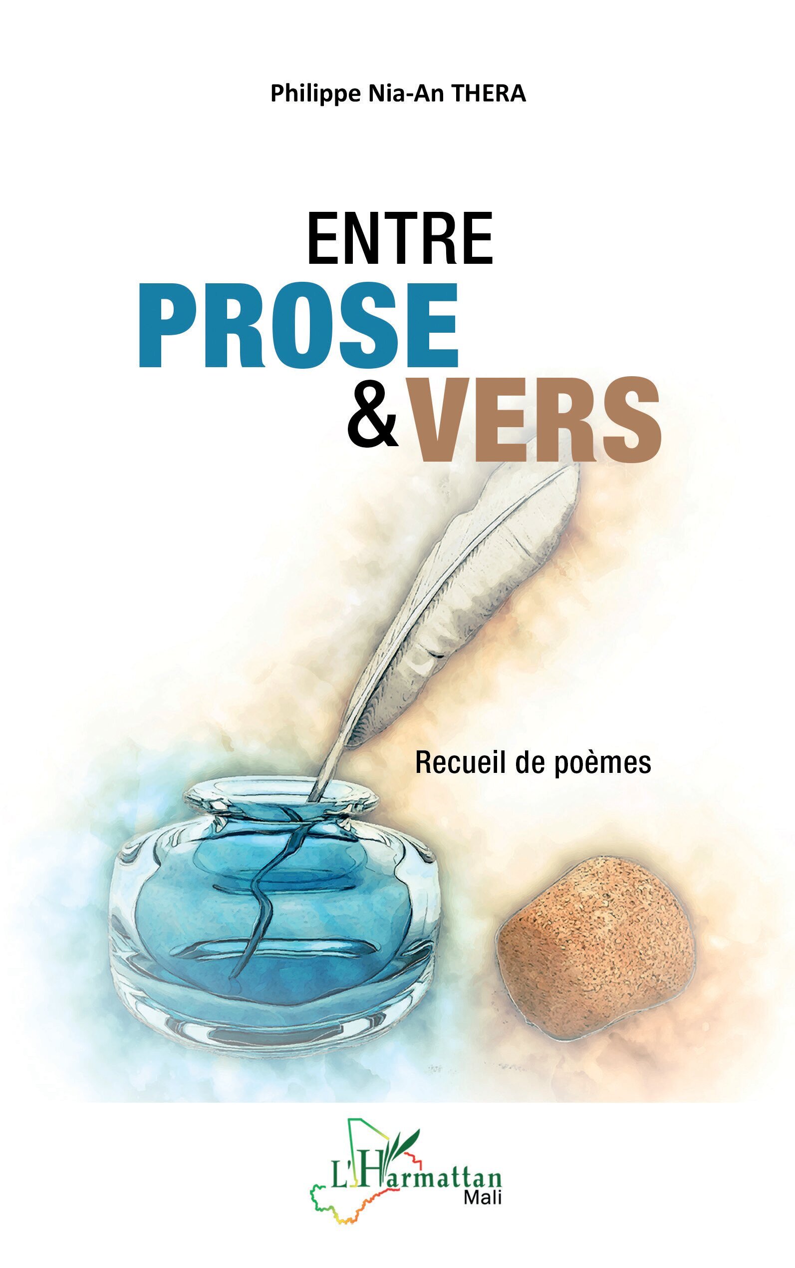 Entre prose & vers, Recueil de poèmes (9782336593975-front-cover)
