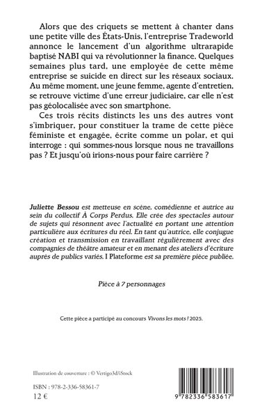 I Plateforme (9782336583617-back-cover)