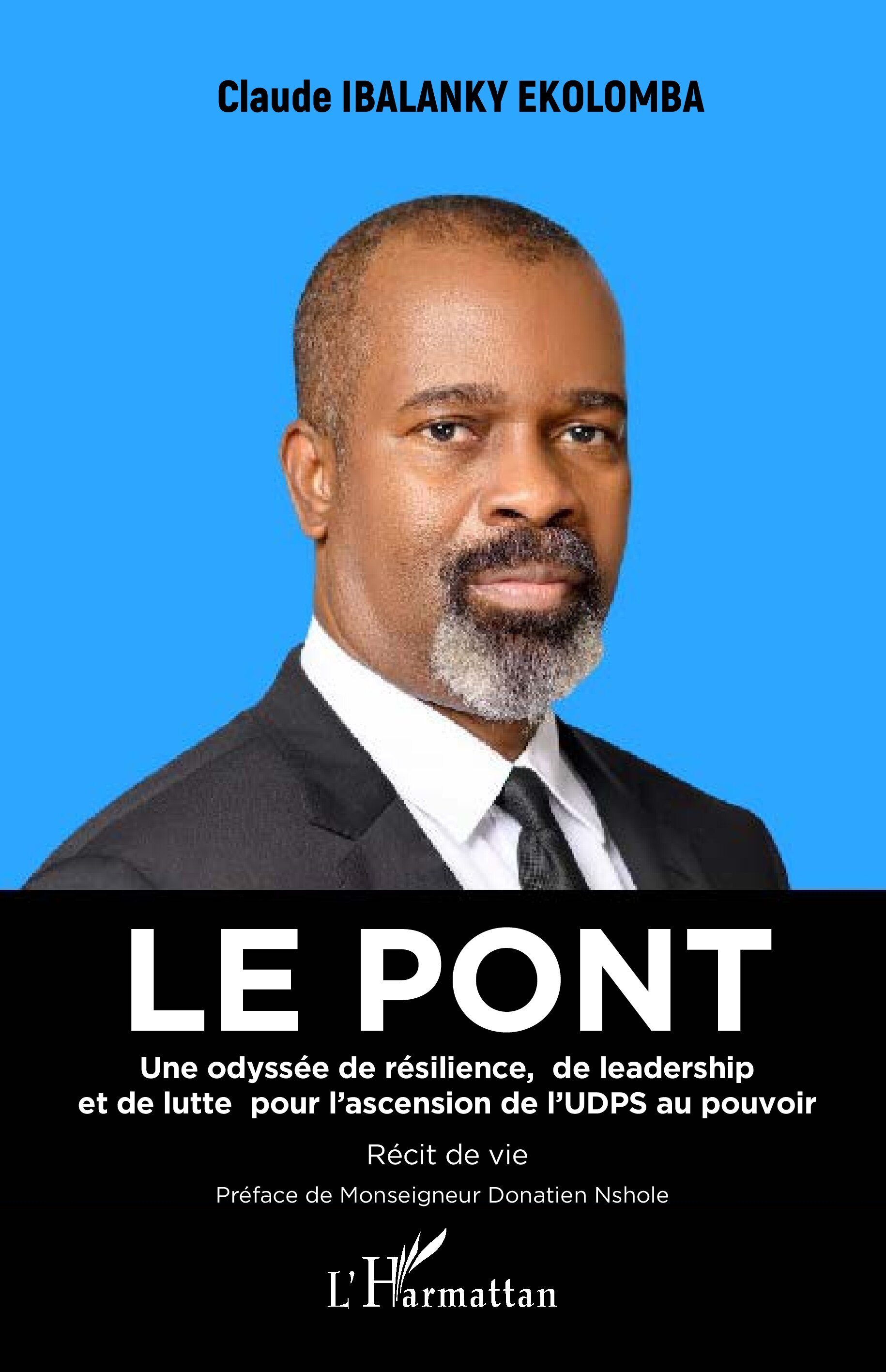 Le pont, Une odyssée de résilience, de leadership et de lutte pour l’ascension de l’UDPS au pouvoir - Récit de vie (9782336580944-front-cover)