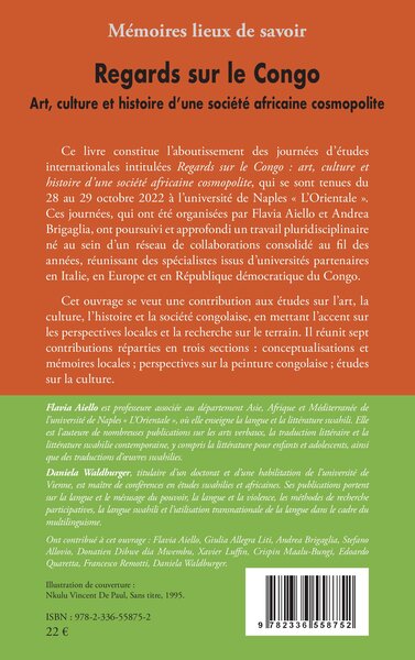 Regards sur le Congo, Art, culture et histoire d’une société africaine cosmopolite (9782336558752-back-cover)