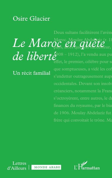 Le Maroc en quête de liberté, Un récit familial (9782336538716-front-cover)