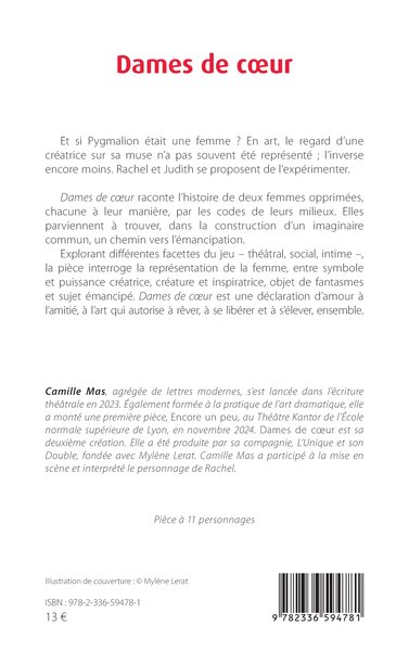 Dames de coeur (9782336594781-back-cover)