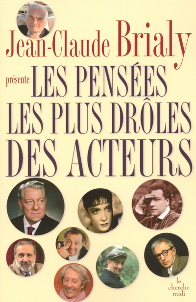 Les pensées les plus drôles des acteurs (9782749105123-front-cover)