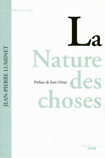 La nature des choses (9782749127279-front-cover)