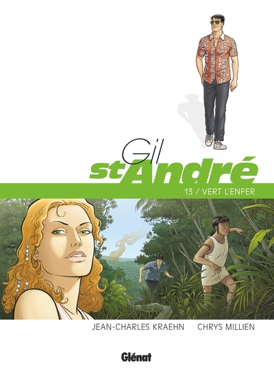 Gil Saint-André - Tome 13, Vert l'enfer (9782344035467-front-cover)