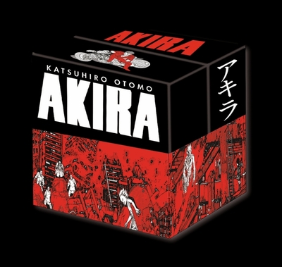 Akira (noir et blanc) -  Édition originale - Coffret (9782344042069-front-cover)