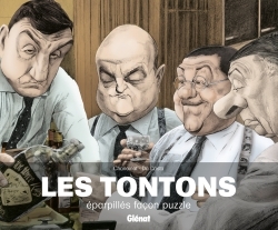 Les tontons éparpillés façon puzzle NE (9782344016084-front-cover)