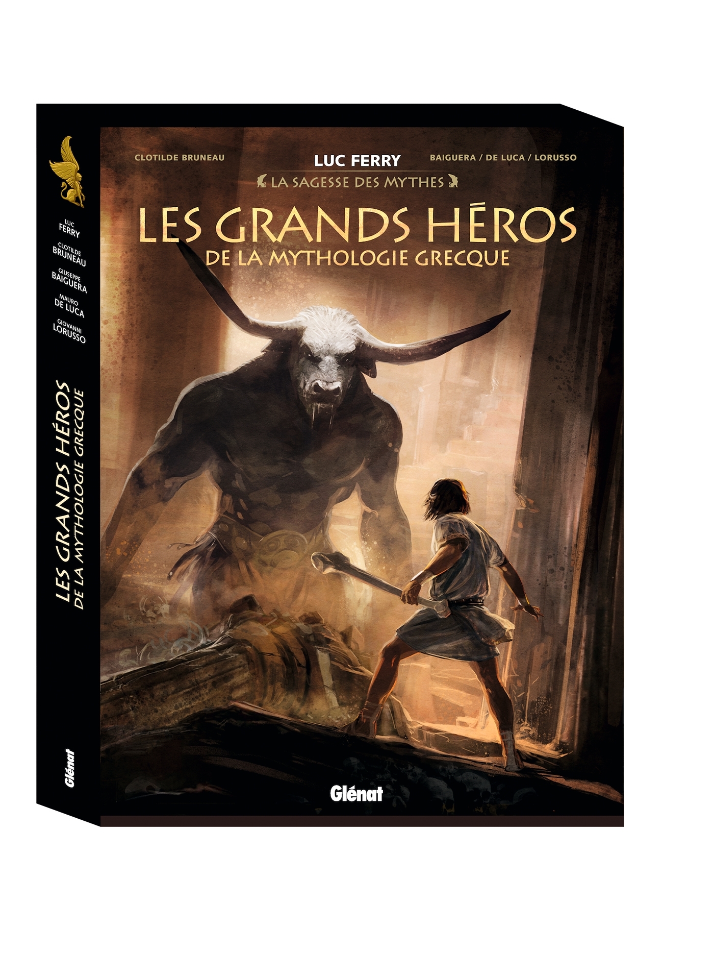 Les Grands Héros de la mythologie grecque - Coffret Tomes 0X à 0X, Prométhée / Thésée / Persée (9782344050460-front-cover)