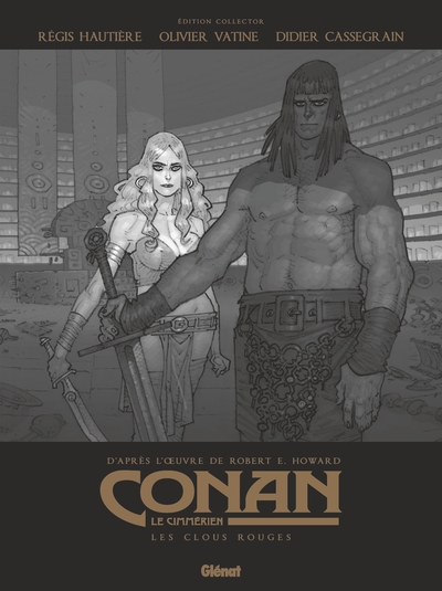 Conan le Cimmérien - Les Clous rouges N&B, Édition spéciale noir & blanc (9782344037171-front-cover)