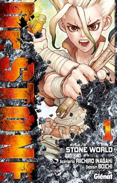 Dr. Stone - Tome 01, Stone World (9782344028032-front-cover)