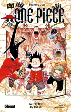 One Piece - Édition originale - Tome 43, La légende du héros (9782344001875-front-cover)