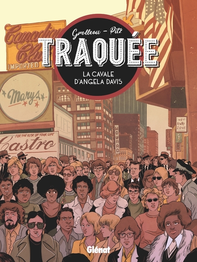 Traquée, La cavale d'Angela Davis (9782344034491-front-cover)