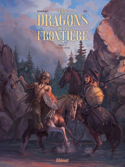 Les Dragons de la Frontière - Tome 02, Cuerno Verde (9782344043059-front-cover)