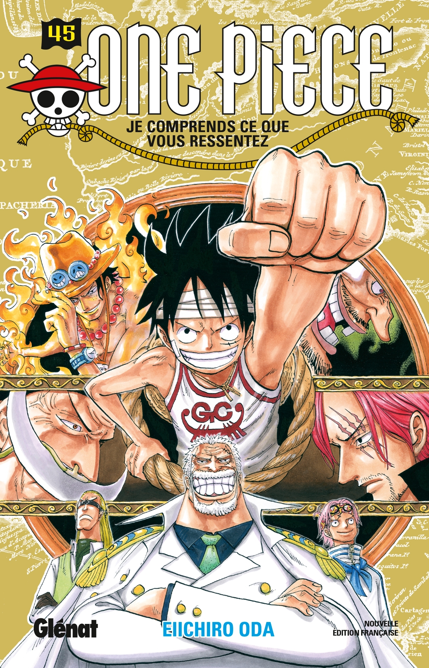 One Piece - Édition originale - Tome 45, Je comprends ce que vous ressentez (9782344001899-front-cover)