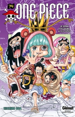 One Piece - Édition originale - Tome 74, Je serai toujours à tes côtés (9782344006597-front-cover)