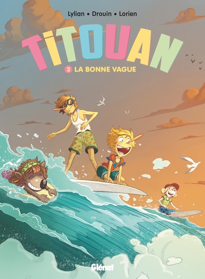 Titouan - Tome 02, La bonne vague (9782344044636-front-cover)