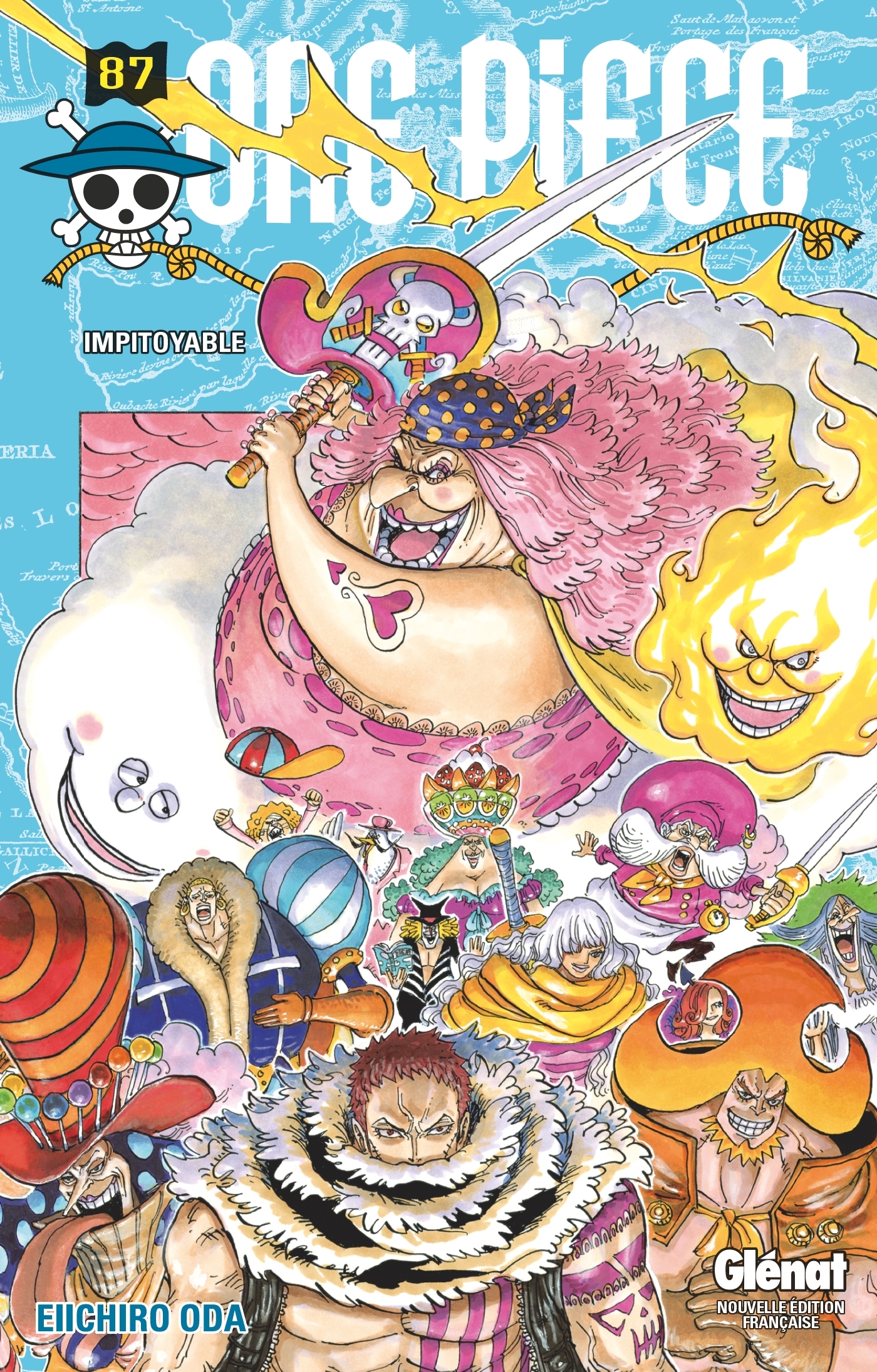 One Piece - Édition originale - Tome 87, Impitoyable (9782344030042-front-cover)