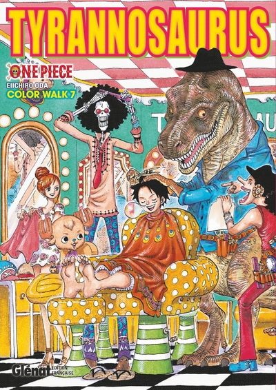 One Piece Color Walk - Tome 07, Tyrannosaurus (9782344027400-front-cover)