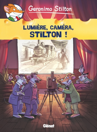 Geronimo Stilton - Tome 16, Silence, on tourne ! (9782344032015-front-cover)