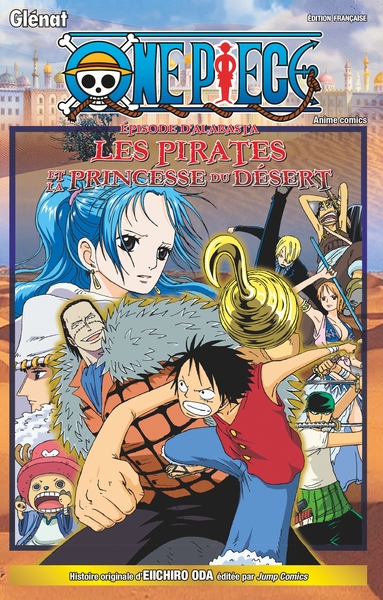 One Piece Anime comics - L'épisode d'Alabasta (9782344029596-front-cover)