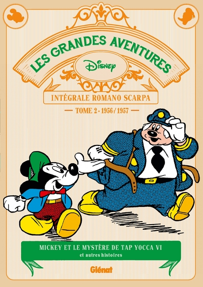 Les Grandes aventures de Romano Scarpa - Tome 02, 1956/1957 - Mickey et le Mystère de Tap Yocca VI et autres histoires (9782344023730-front-cover)