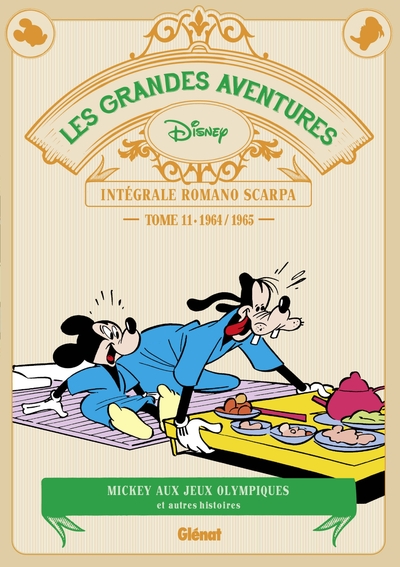 Les Grandes aventures de Romano Scarpa - Tome 11, 1964/1965 - Mickey aux Jeux olympiques et autres histoires (9782344047842-front-cover)
