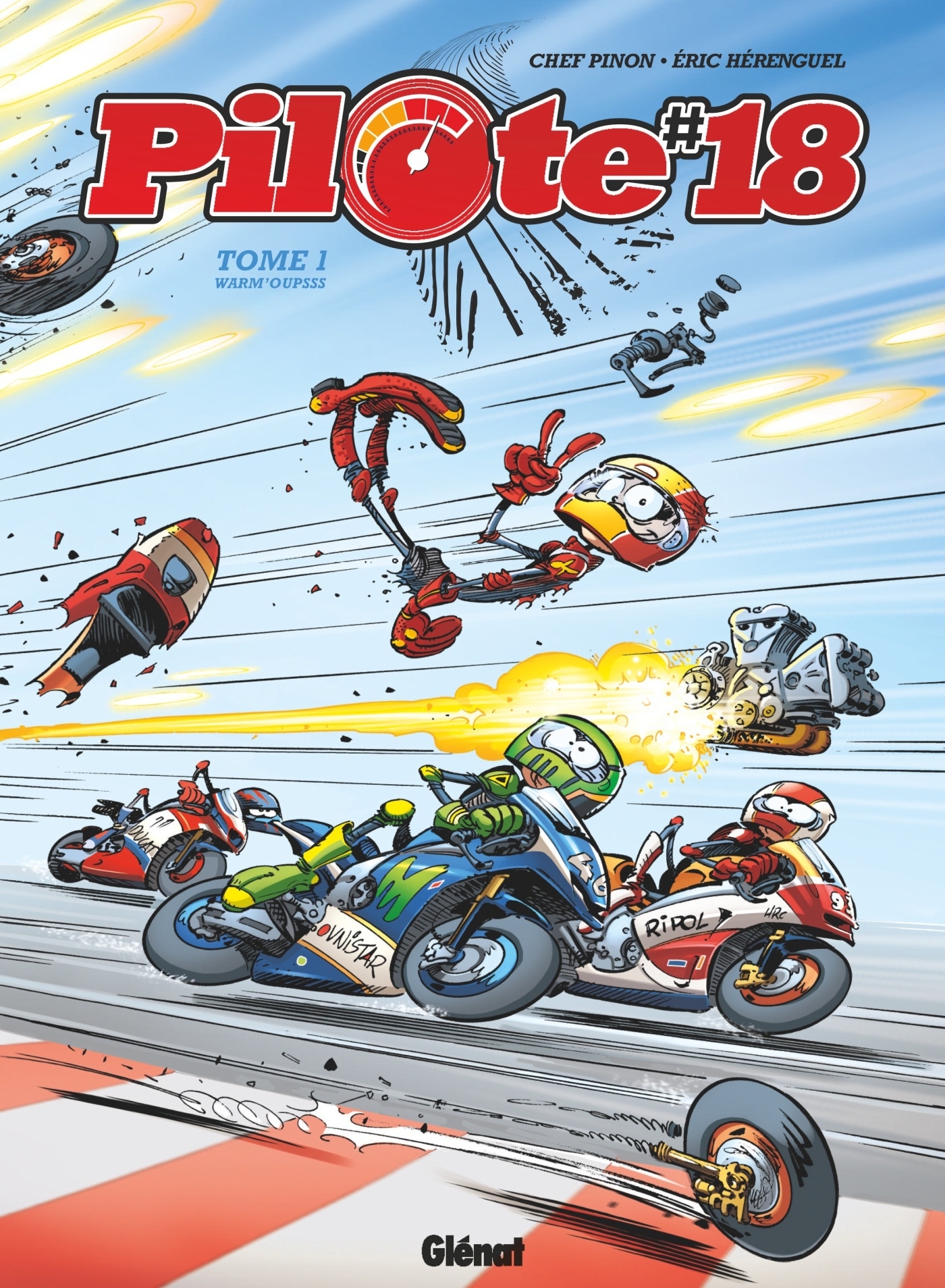 Pilote 18 - Tome 01, Warm'Oupsss (9782344017364-front-cover)