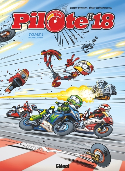 Pilote 18 - Tome 01, Warm'Oupsss (9782344017364-front-cover)