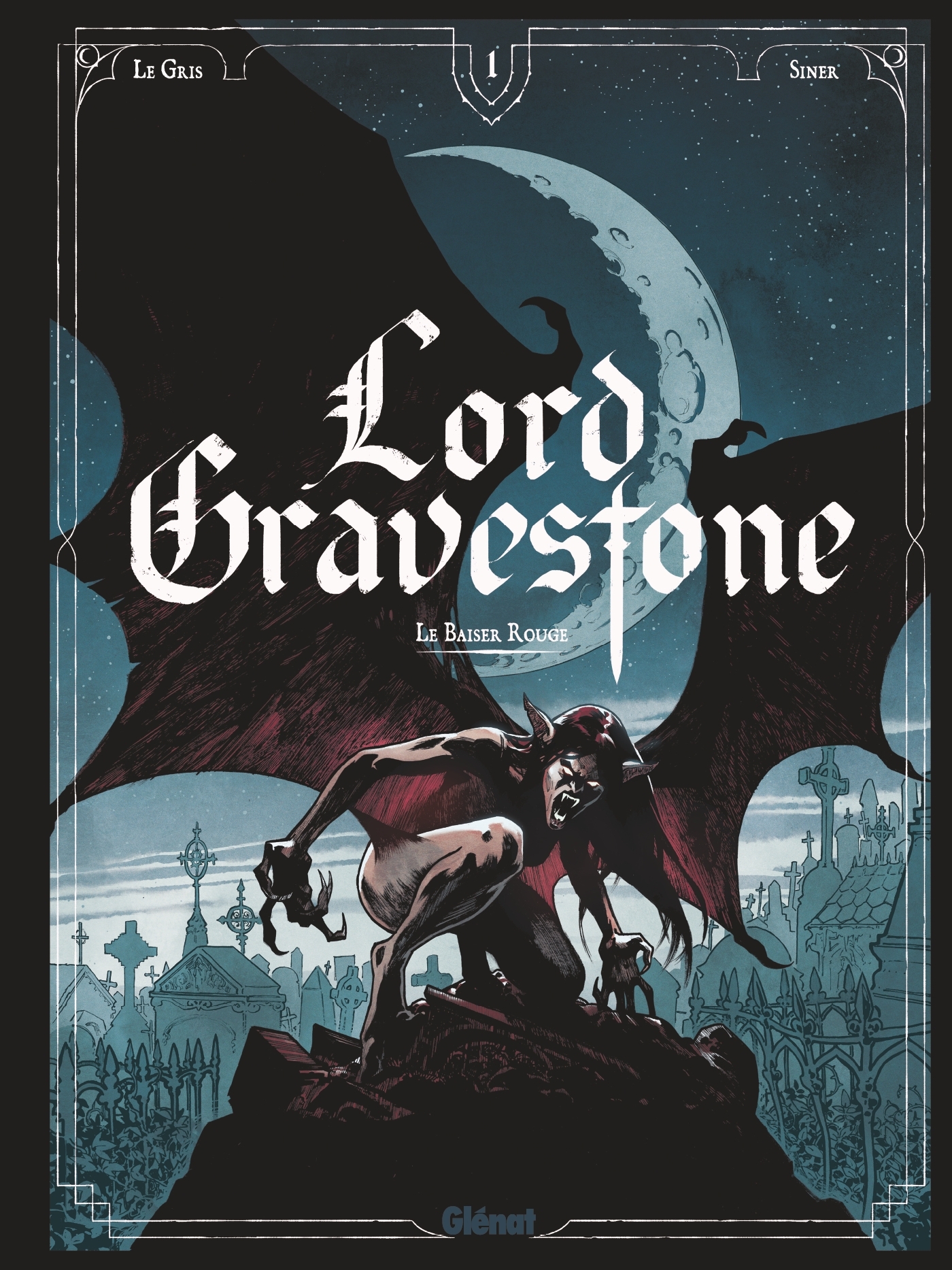 Lord Gravestone - Tome 01, Le baiser rouge (9782344018774-front-cover)