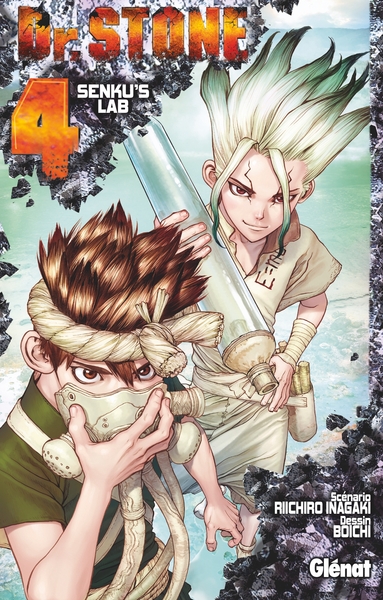 Dr. Stone - Tome 04, Senku's lab (9782344032947-front-cover)