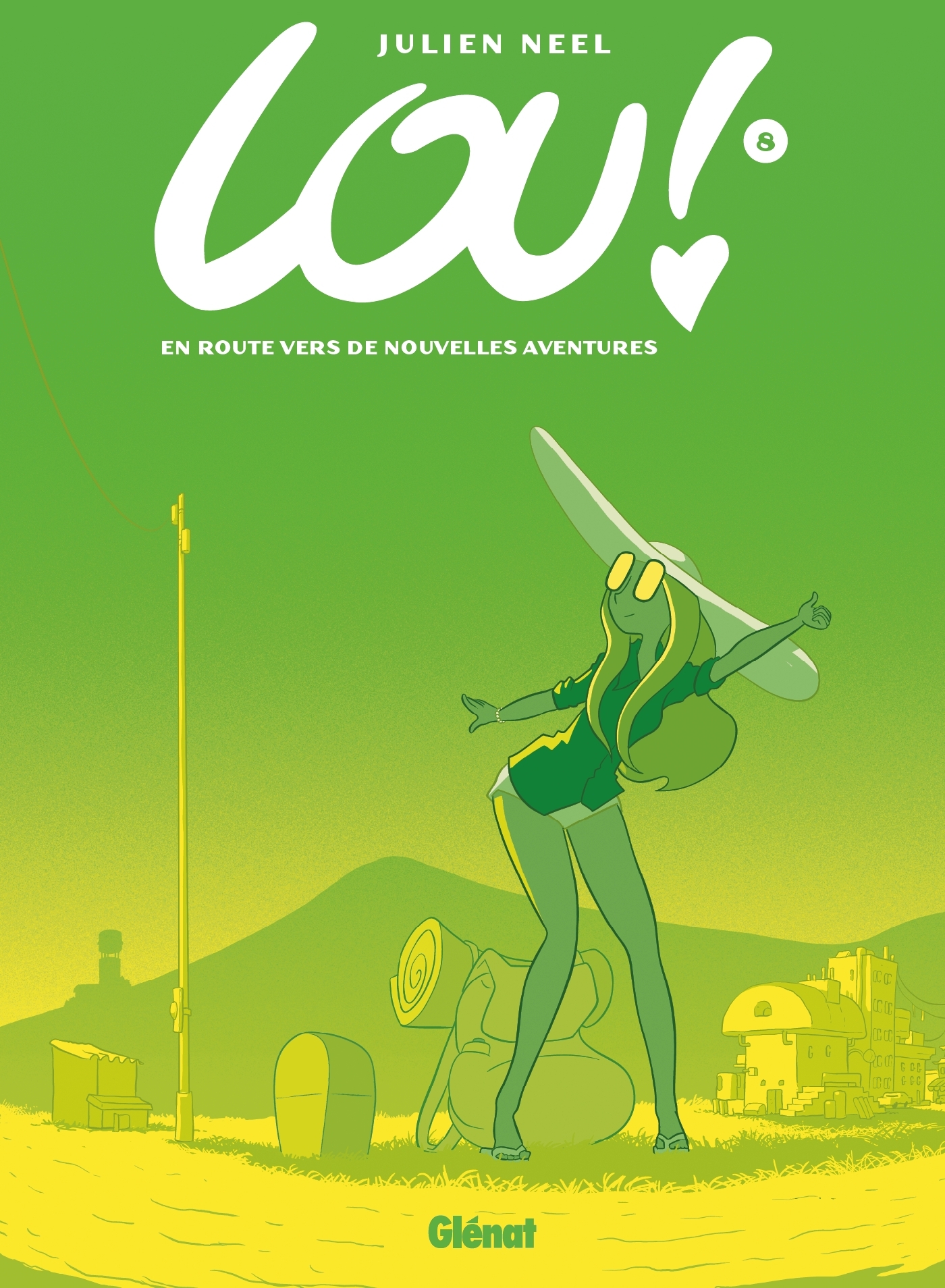 Lou ! - Tome 08, En route vers de nouvelles aventures (9782344023594-front-cover)