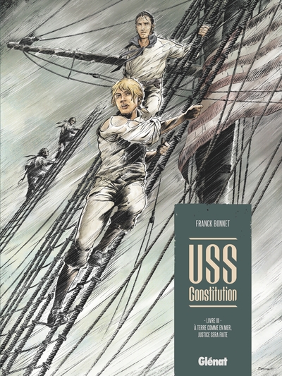 USS Constitution - Tome 03, À terre comme en mer, justice sera faite (9782344048016-front-cover)
