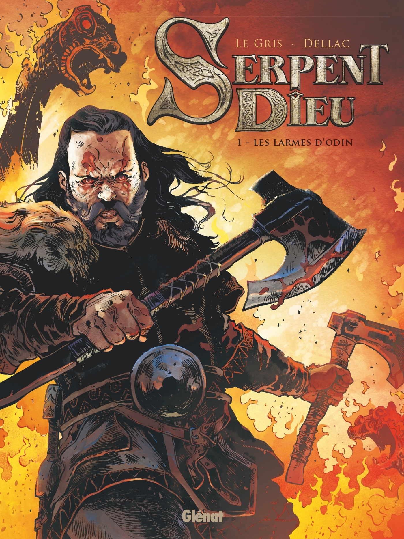 Serpent Dieu - Tome 01, Les larmes d'Odin (9782344011751-front-cover)