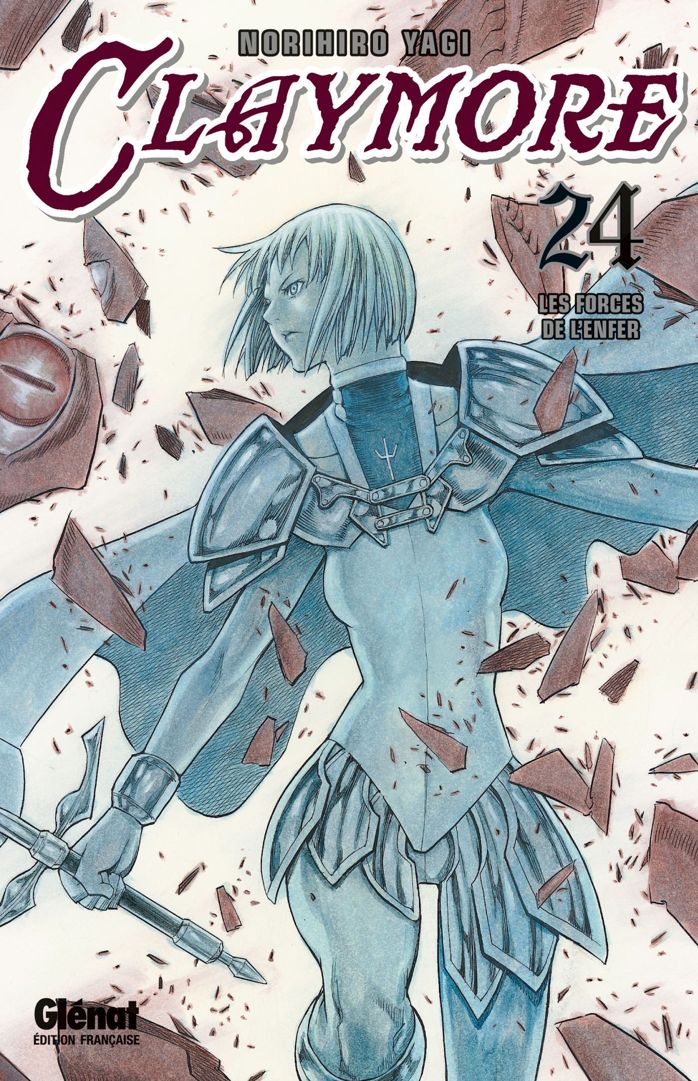 Claymore - Tome 24, Les forces de l'enfer (9782344000571-front-cover)