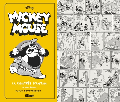 Mickey Mouse par Floyd Gottfredson N&B - Tome 06, 1940/1942 - La contrée d'antan et autres histoires (9782344041185-front-cover)