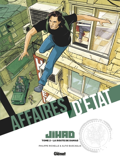 Affaires d'Etat - Jihad - Tome 02, La Route de Damas (9782344044056-front-cover)