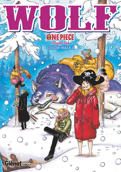 One Piece Color Walk - Tome 08, Wolf (9782344035559-front-cover)
