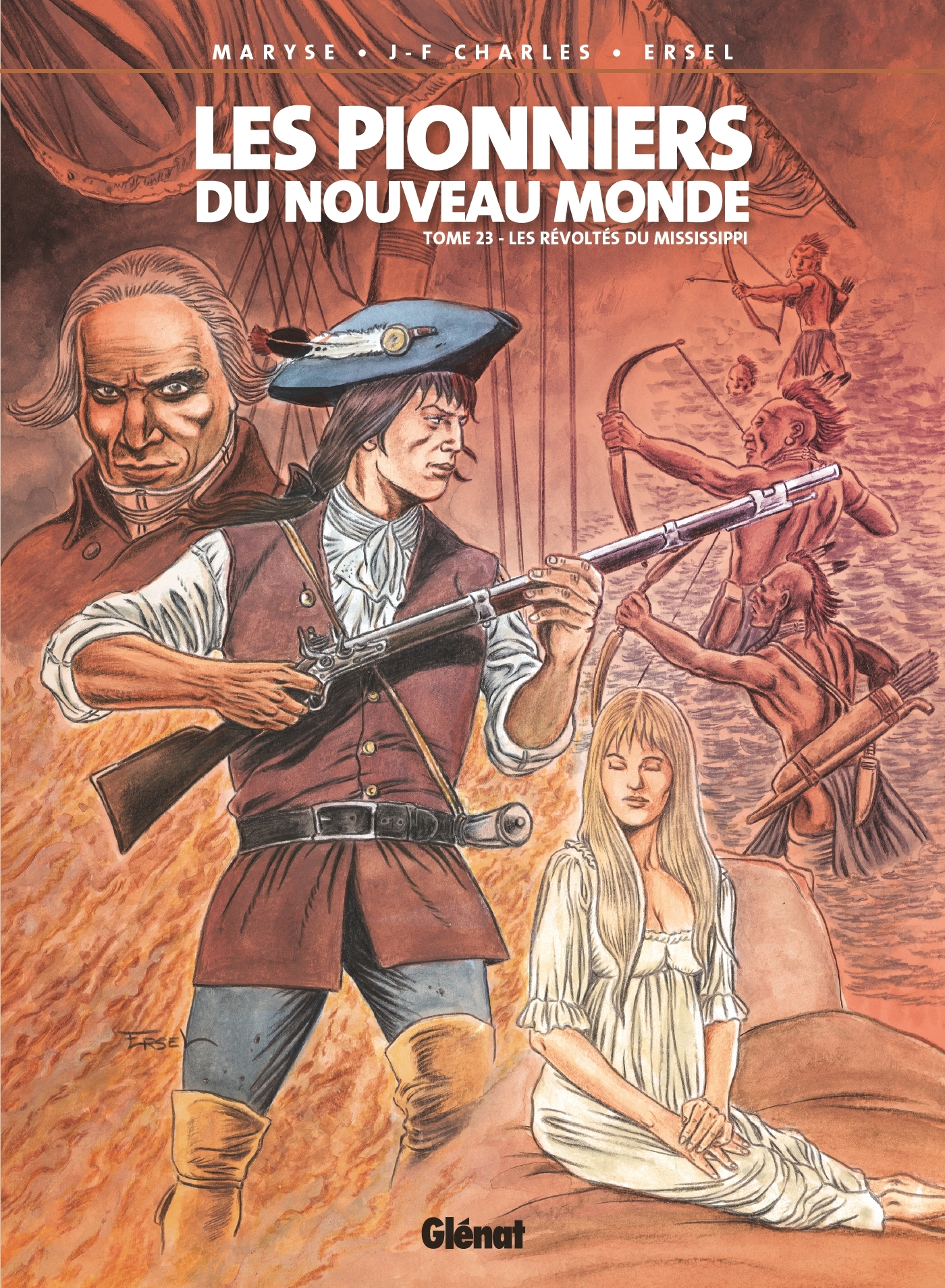 Les Pionniers du nouveau monde - Tome 23, Les Révoltés du Mississippi (9782344065341-front-cover)