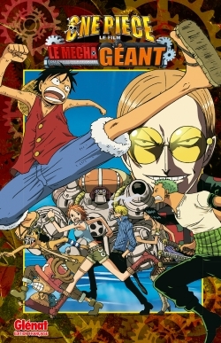 One Piece Anime comics - Le mecha géant du château Karakuri (9782344019993-front-cover)