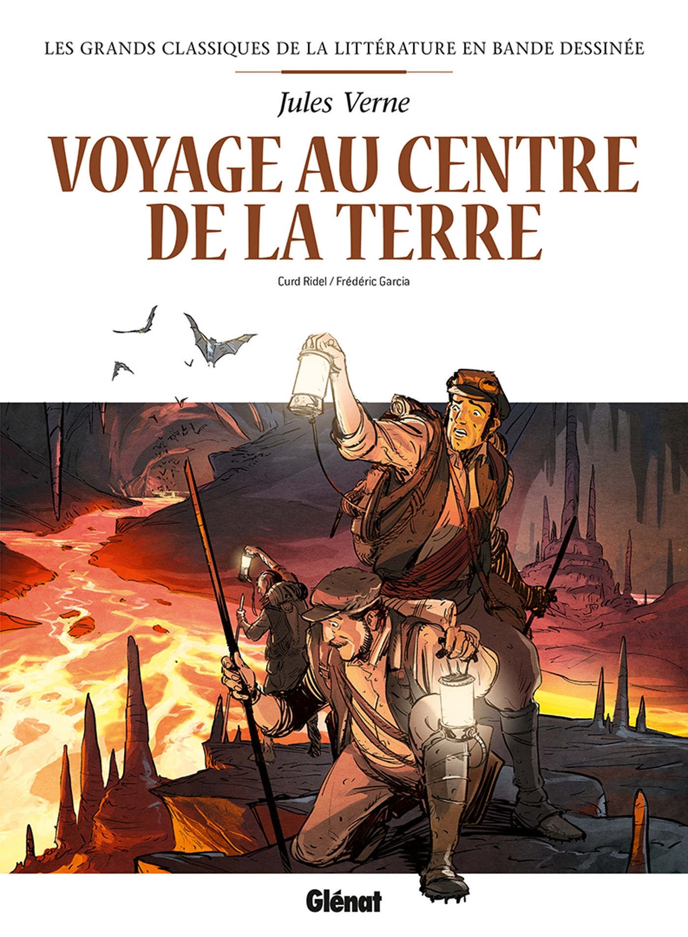 Voyage au centre de la terre en BD (9782344047248-front-cover)